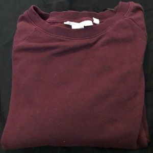 Long  sleeve maroon from H&M